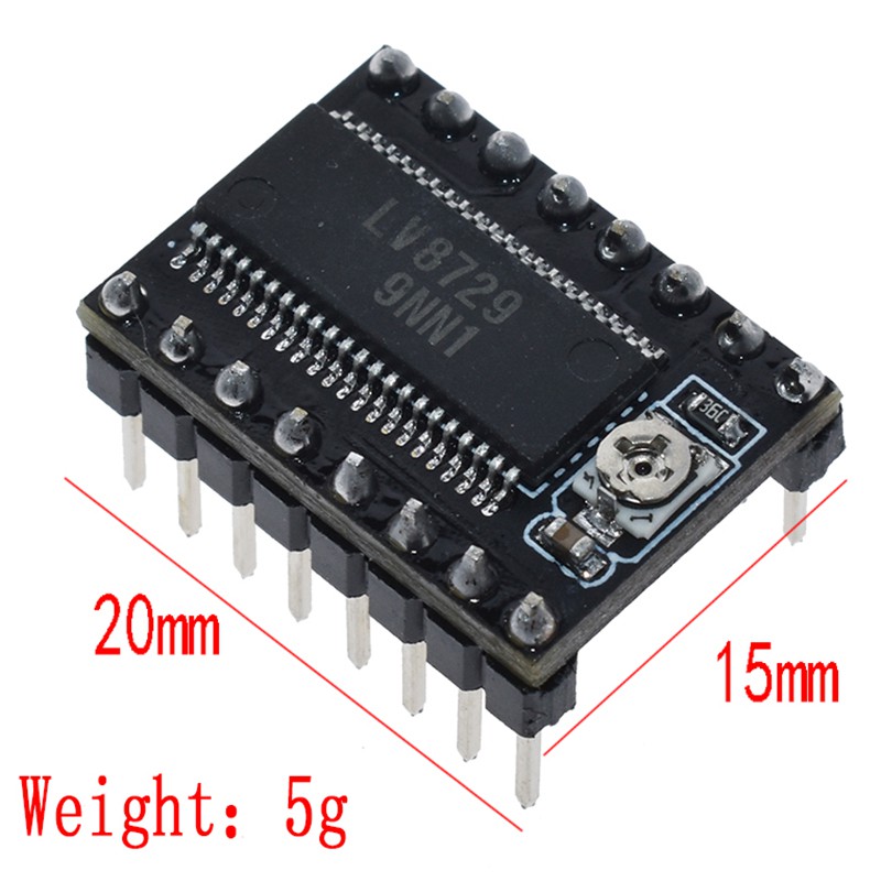 1 Trình Điều Khiển Động Cơ Bước LV8729 4 Lớp Yên Tĩnh LV8729 Hỗ Trợ 6V-36V