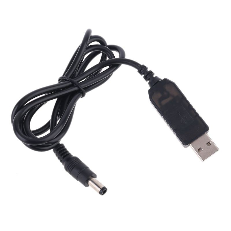 Dây Cáp Tăng Áp Qc3.0 Usb Sang 12v 1.5a 5.5x2.1mm