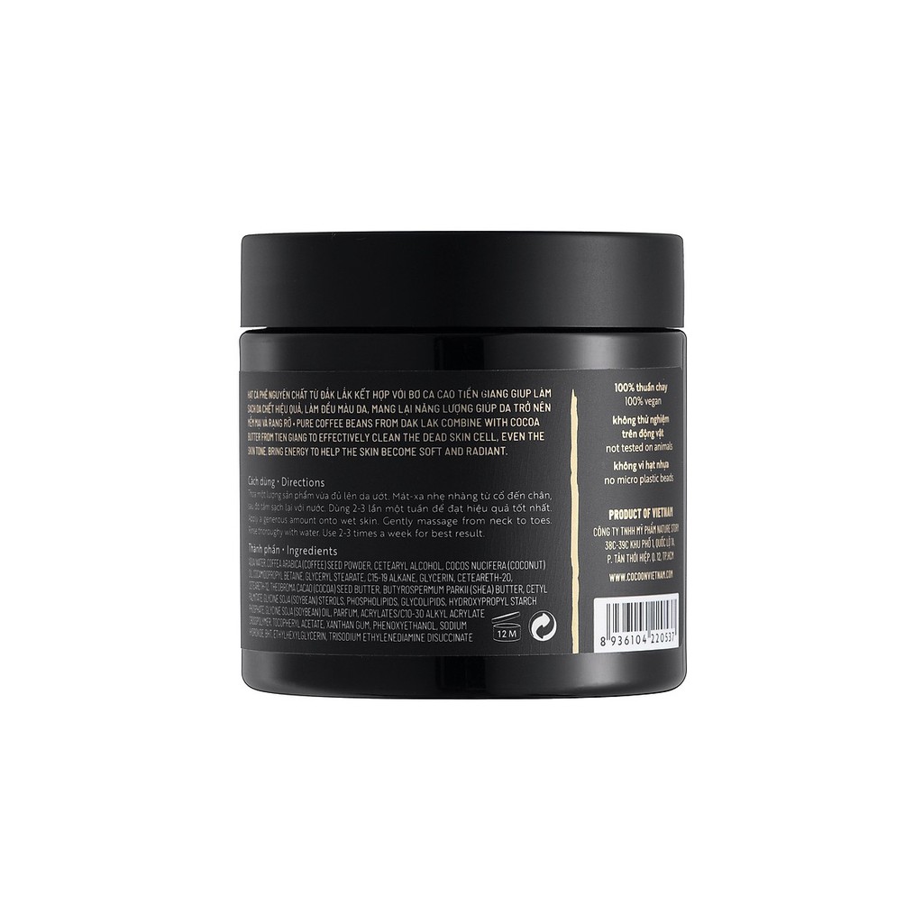 Cà Phê Đắk Lắk Làm Sạch Da Chết Cocoon 200ml | BigBuy360 - bigbuy360.vn
