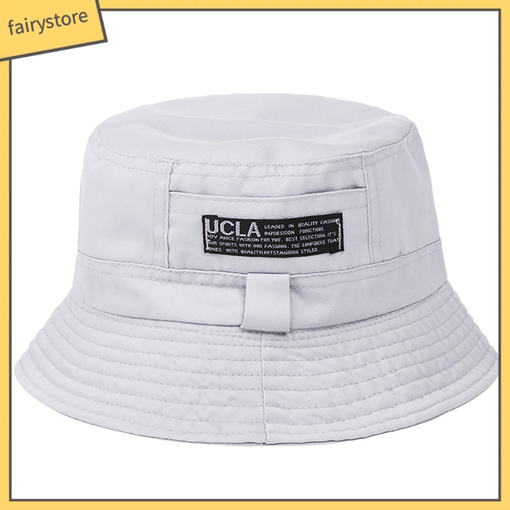 Mũ xô bằng vải in họa tiết chữ đẹp mắt cho cả nam và nữ