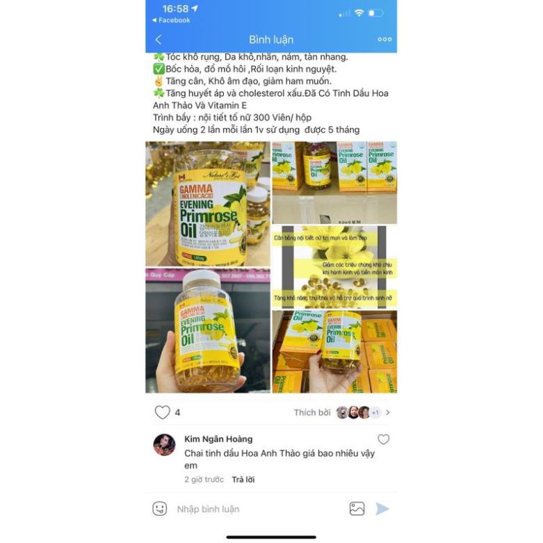 Viên Uống Hoa Anh Thảo Hàn Quốc 300V | BigBuy360 - bigbuy360.vn