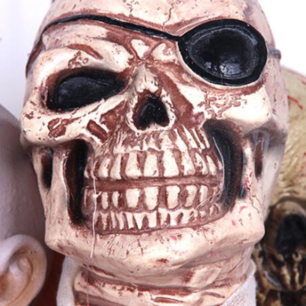 Phụ kiện treo trang trí hình đầu lâu kinh dị cho Halloween