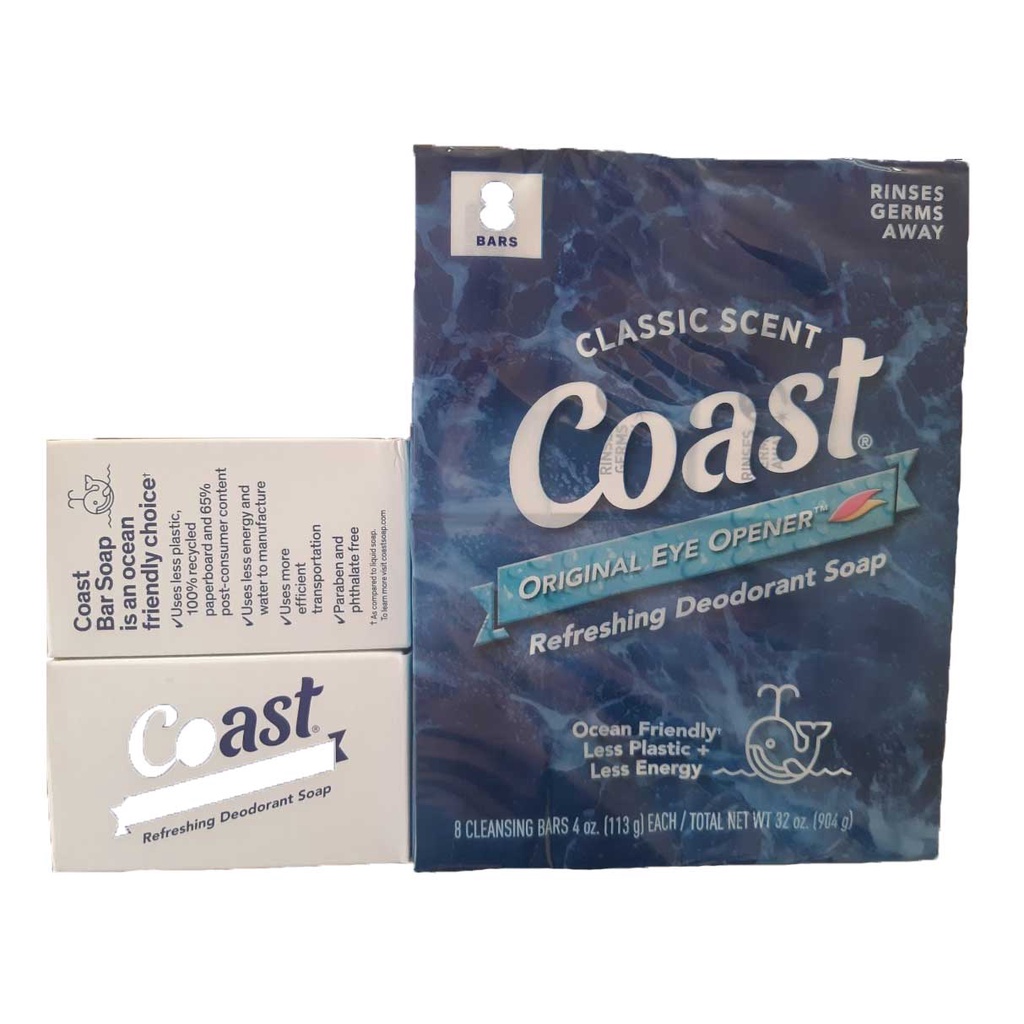 Combo 6 cục xà bông Coast Mỹ