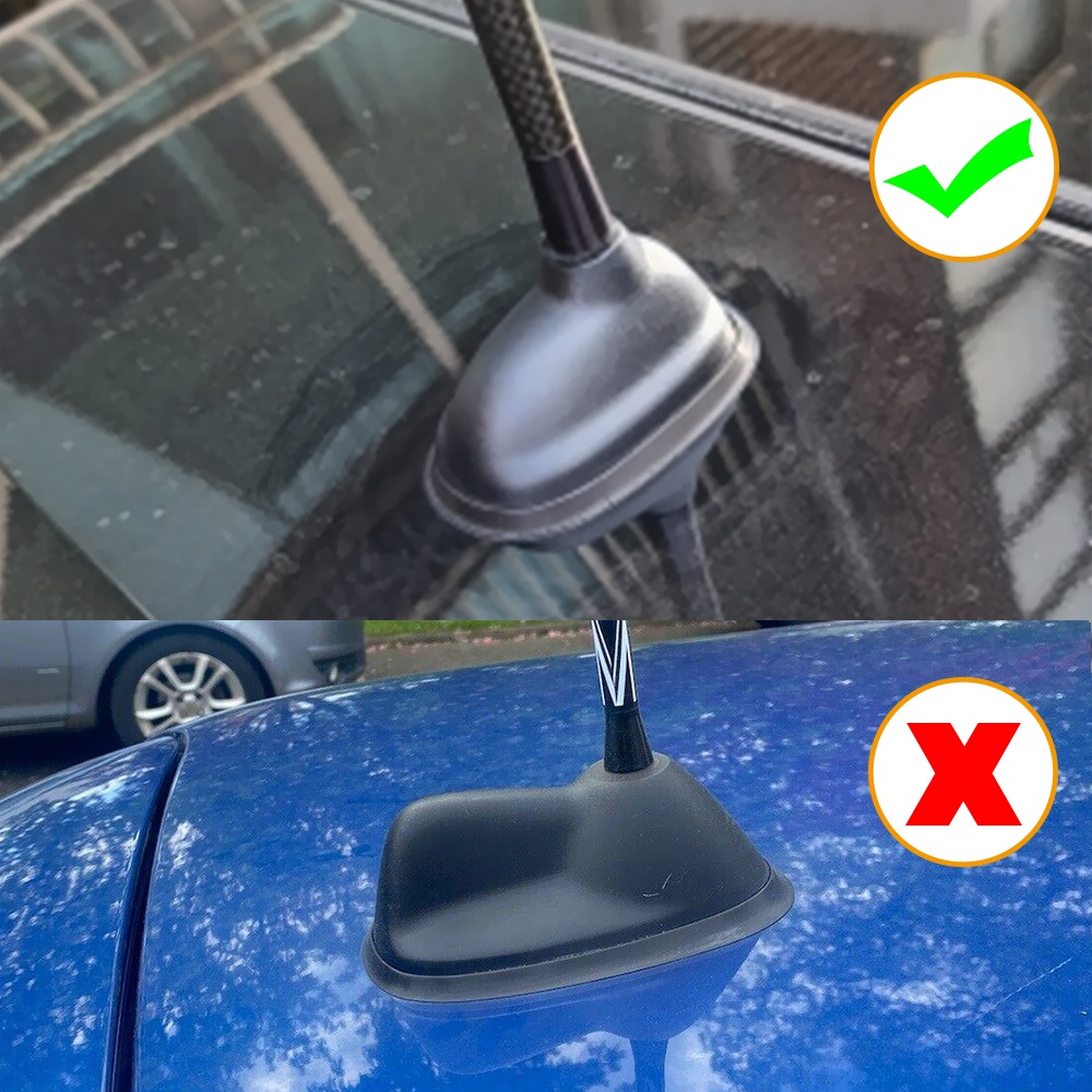 Miếng Dán Trang Trí Ăng Ten Nóc Xe Hơi MINI Cooper Clubman R55 R56