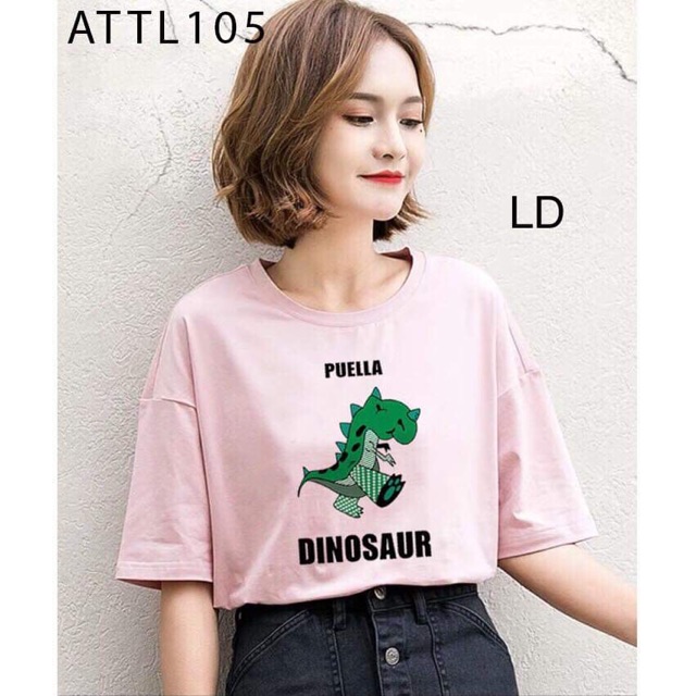 Áo phông SAUR khủng long LDU0919