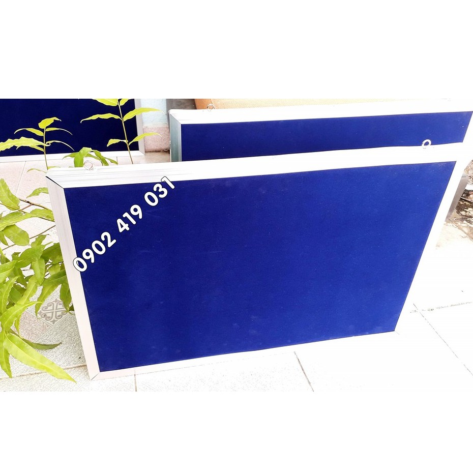 Bảng ghim nỉ 40 x 60cm khung viền nhôm [ HCM - Chọn Hỏa Tốc - GIAO 2H ]