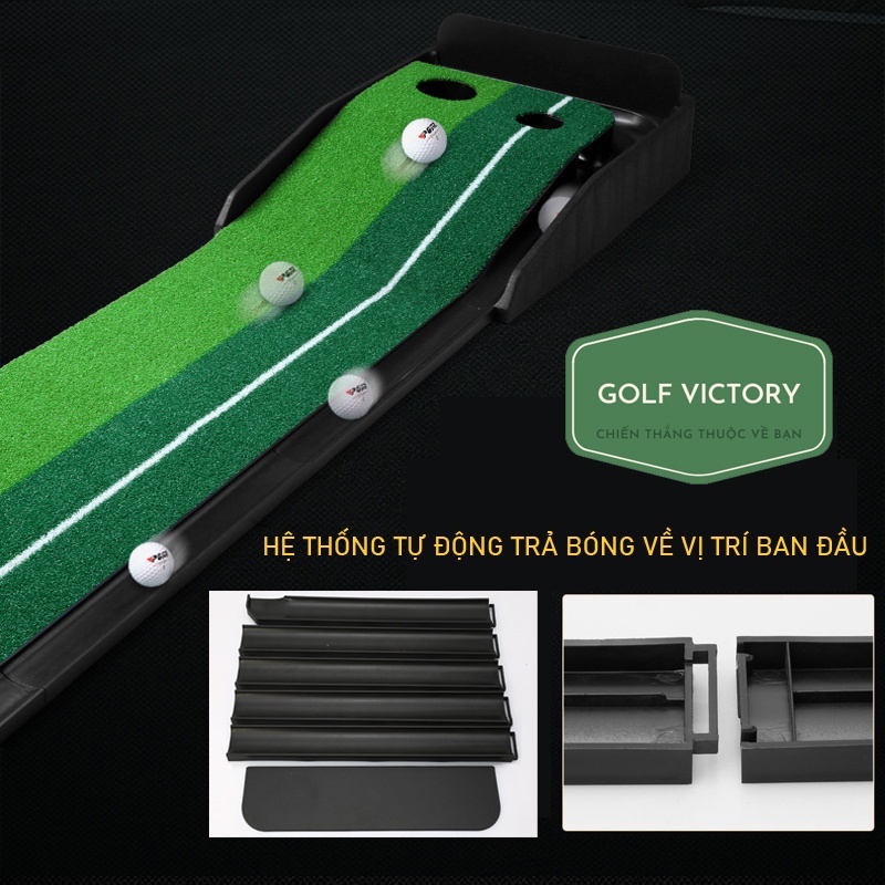 THẢM TẬP PUTTING GOLF NHỰA TẶNG BÓNG TẬP