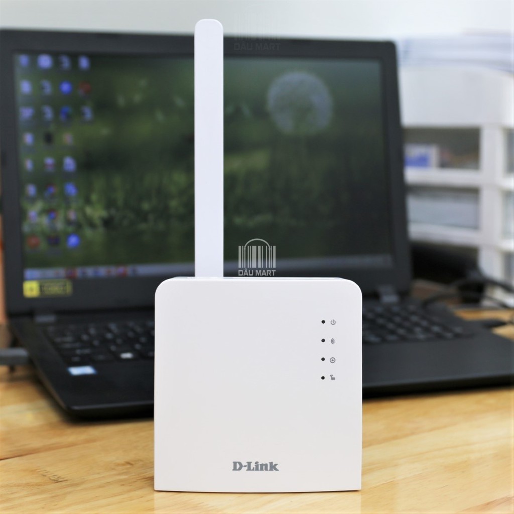  Bộ phát Wifi 4G DLink DWR-921E tích hợp 2 cổng LAN 300Mbps Hỗ trợ 32 thiết bị kết nối
