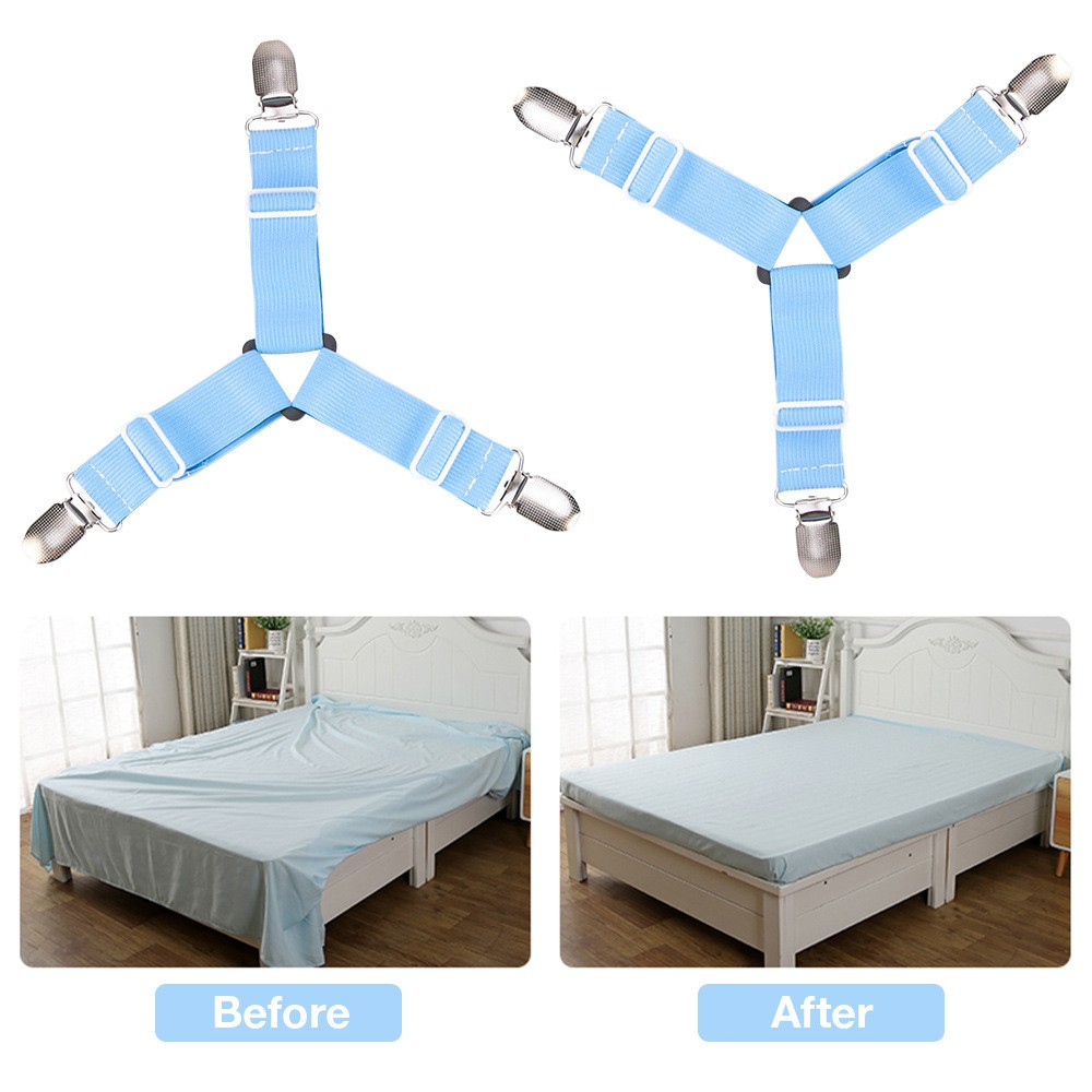 1 Bộ 1 Cái Kẹp K Kẹp/ Kẹp Ga Giường/ Drap giường Chống Trượt