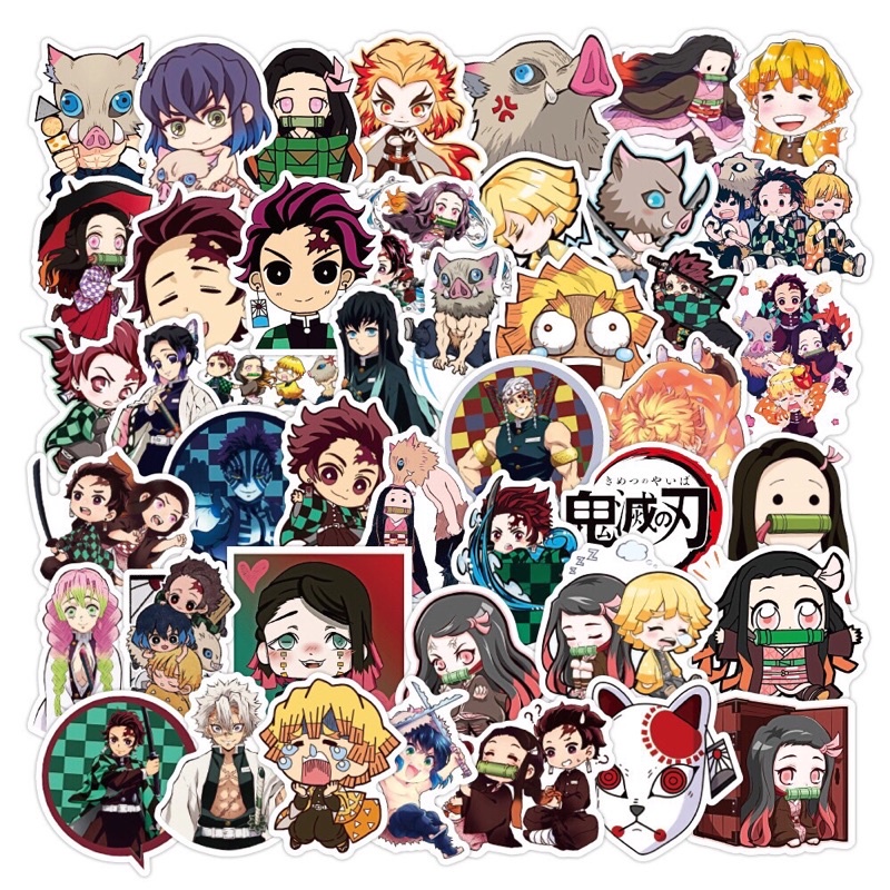 | Một Miếng Dán Sticker Các Nhân Vật Trong Anime One Piece độc đáo sống động.