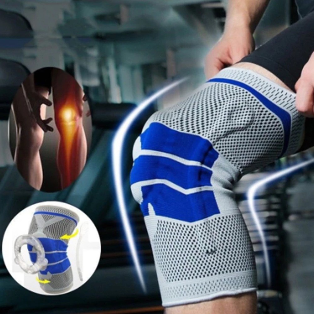 Miếng đệm silicon bảo vệ đầu gối khi chơi thể thao
