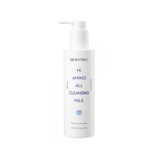 Sữa tẩy trang rửa mặt dịu nhẹ DewyTree Hi Amino All Cleansing Milk 200ml