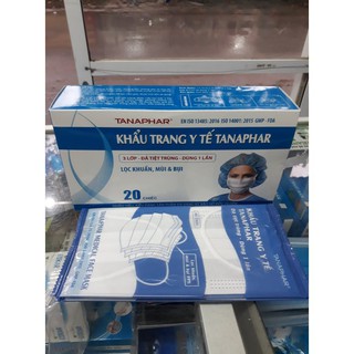 Khẩu trang y tế TANAPHAR (đã tiệt trùng)
