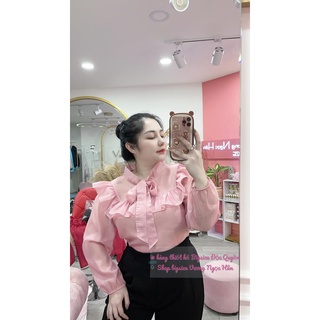 ÁO TIỂU THƯ CỘT NƠ CỔ BIGSIZE