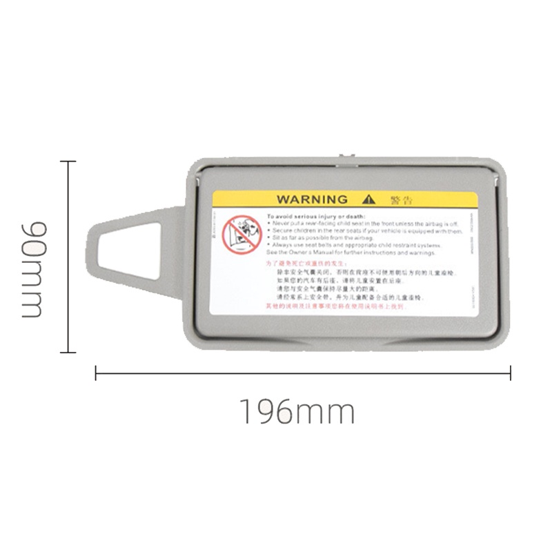 Ốp Gương Trang Điểm Màu Xám Cho Mercedes Benz E-Class W211 2003-2008