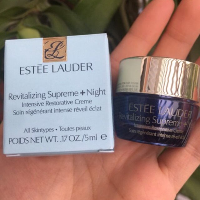 (mini có hộp) Kem dưỡng Estee Lauder ban đêm Revitalizing night