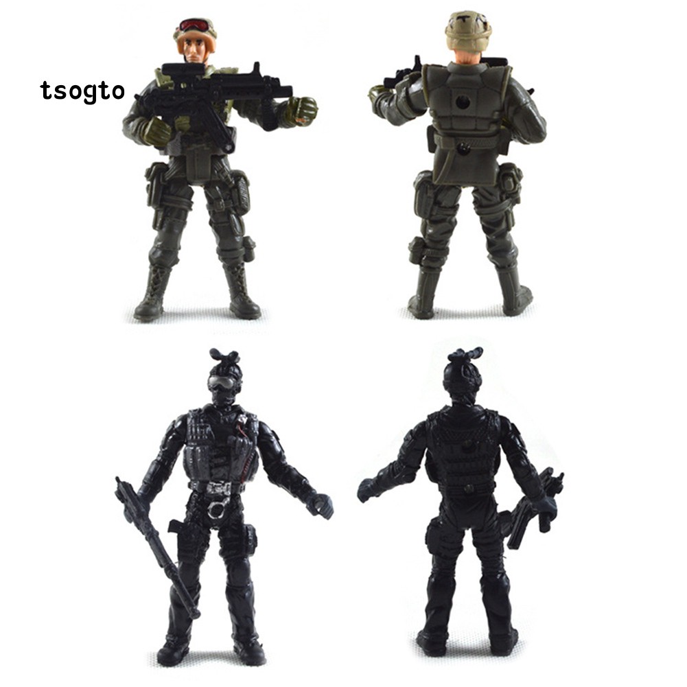 Set 6 Đồ Chơi Mô Hình Lính Quân Đội Cho Bé