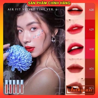 Son Kem Lì Black Rouge VER 6 Air Fit VELVET TINT BLUEMING GARDEN Lên Màu Chuẩn Ver6