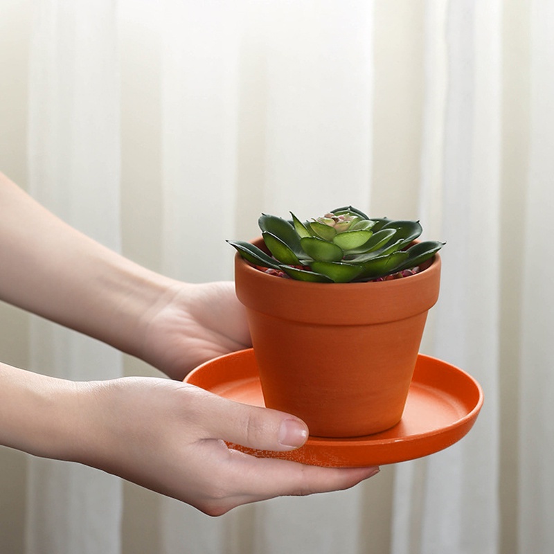 Đĩa Đựng Đồ Ăn Vặt/ Món Tráng Miệng/ Trái Cây Bằng Nhựa Cỡ Nhỏ Tiện Dụng Cho Nhà Bếp