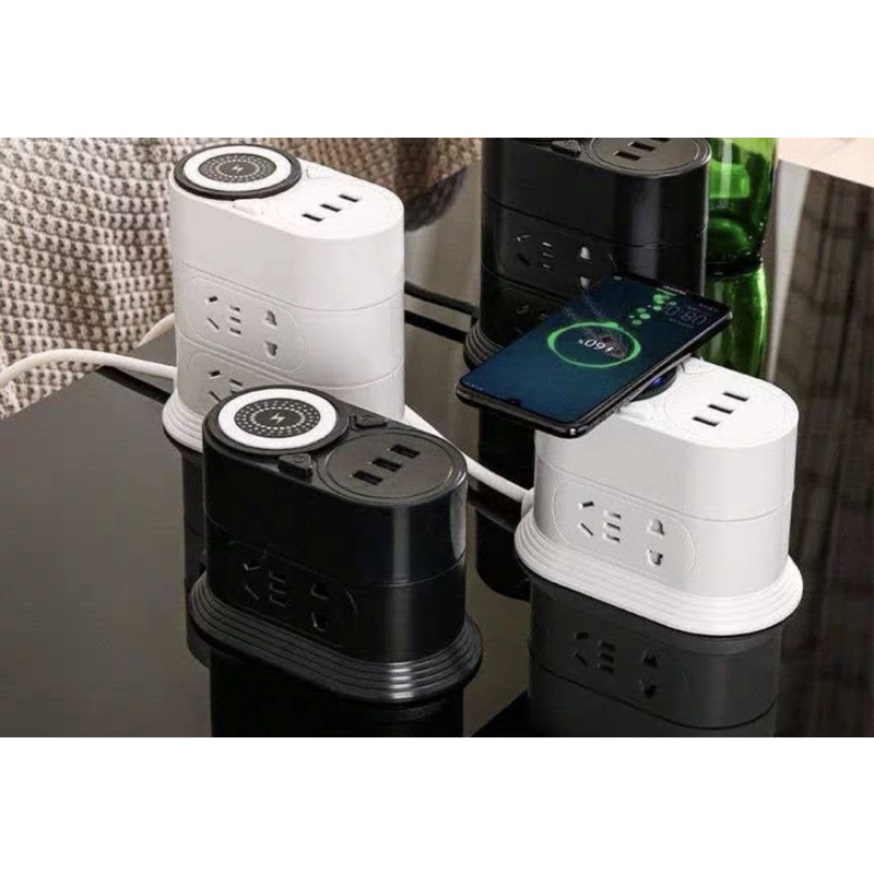 ổ cắm usb có sạc điện thoại không dây