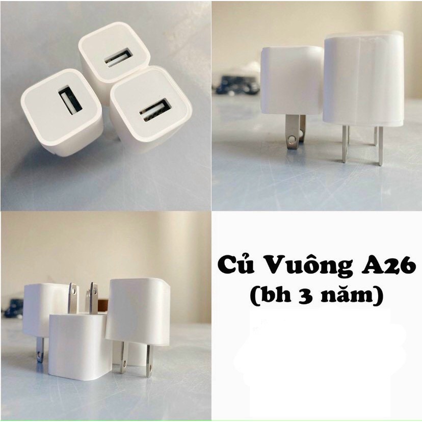 [CHÍNH HÃNG] Củ Sạc Iphone ZIN chính hãng Chất Lượng Siêu Tốt Bảo Hành 12 Tháng