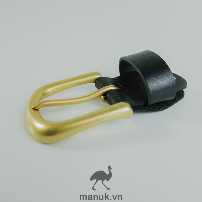 Mặt thắt lưng nam BM2 | Đầu khoá thắt lưng đồng đúc cho thắt lưng da bò bảng dây 3.3 cm - 3.4 cm