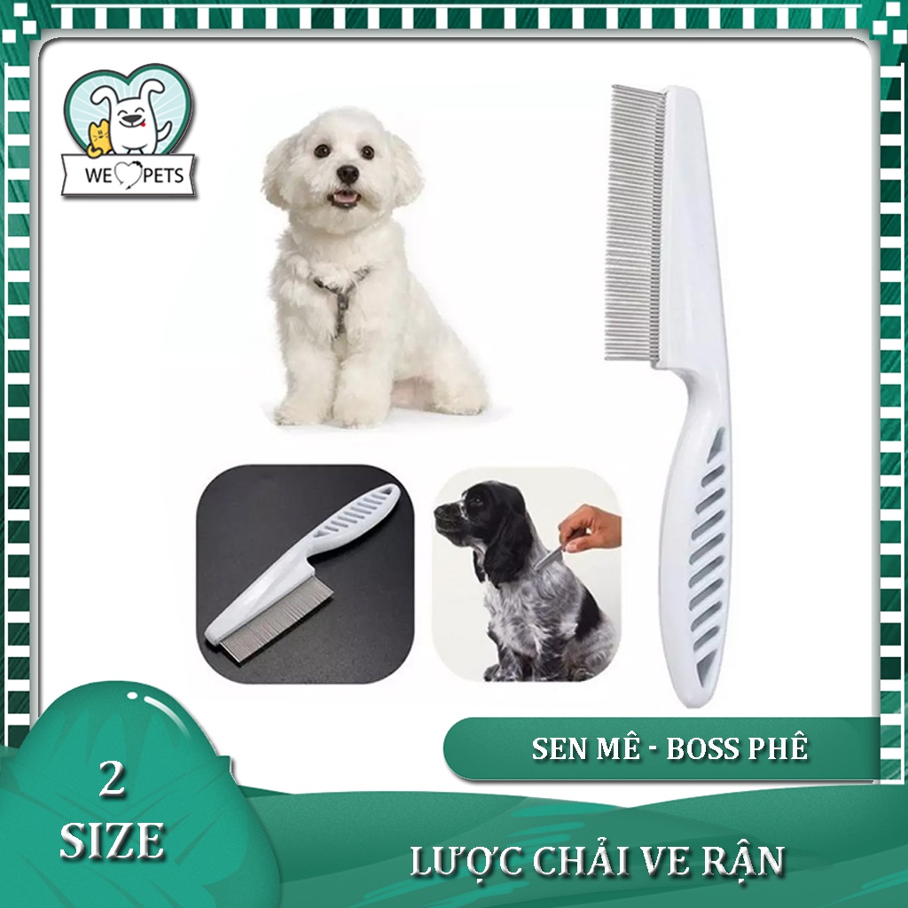 LƯỢC CHẢI VE RẬN CHO CHÓ MÈO!! - Lida Pet Shop