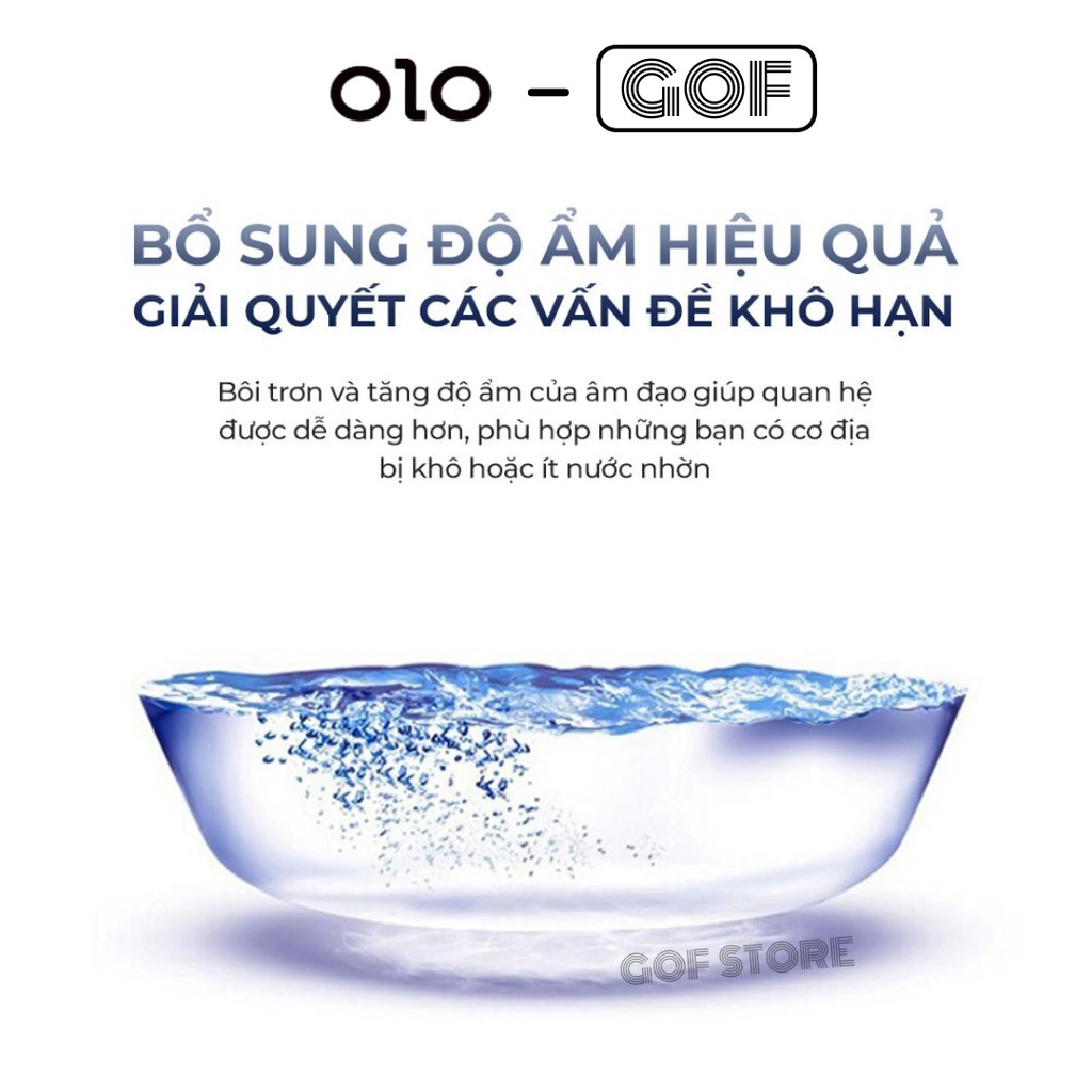 Gel bôi trơn gốc nước Olo cao cấp gói 7ml - Chính Hãng - GoF Store