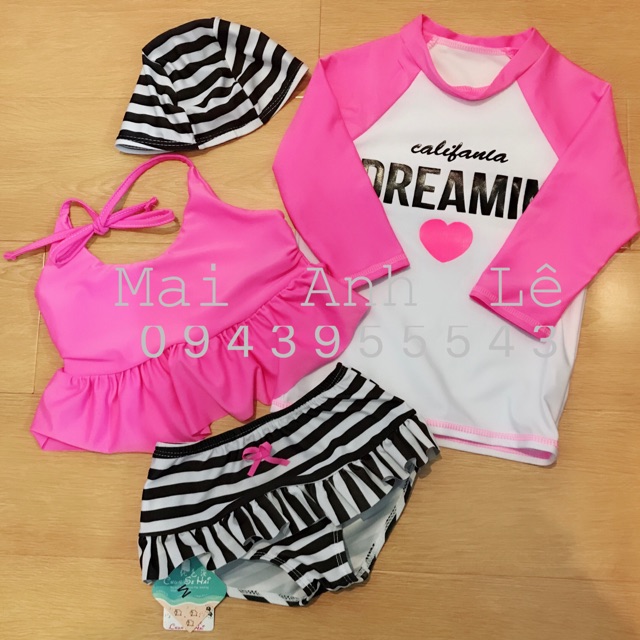Bộ bơi bé gái
