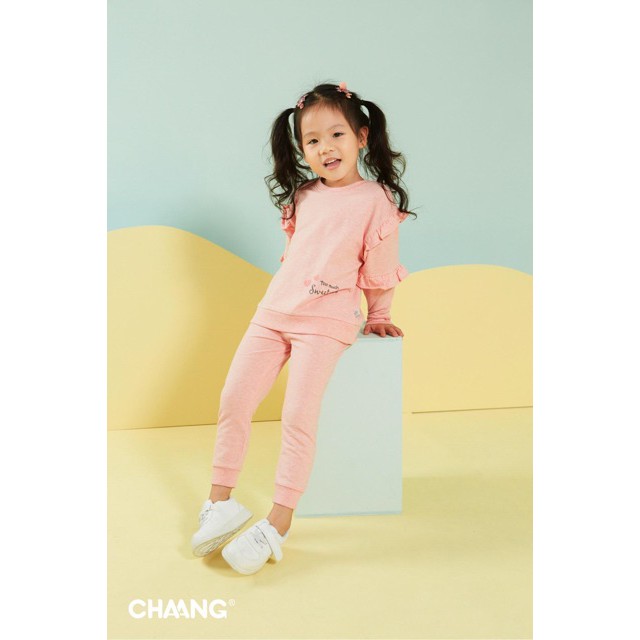 Bộ nỉ dài tay bé gái