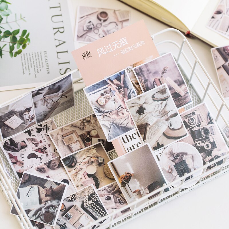 60 miếng dán trang trí dễ thương