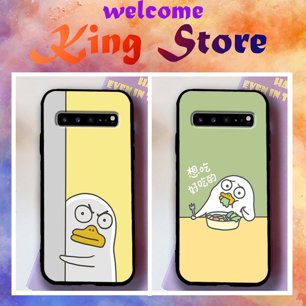 Ốp lưng Samsung S10/S10 5G/S10 Lite/S10 Plus in hình chú vịt siêu đẹp, độc, lạ_KINGSTORE.HN_Ốp SS S10_5G/Lite/Plus