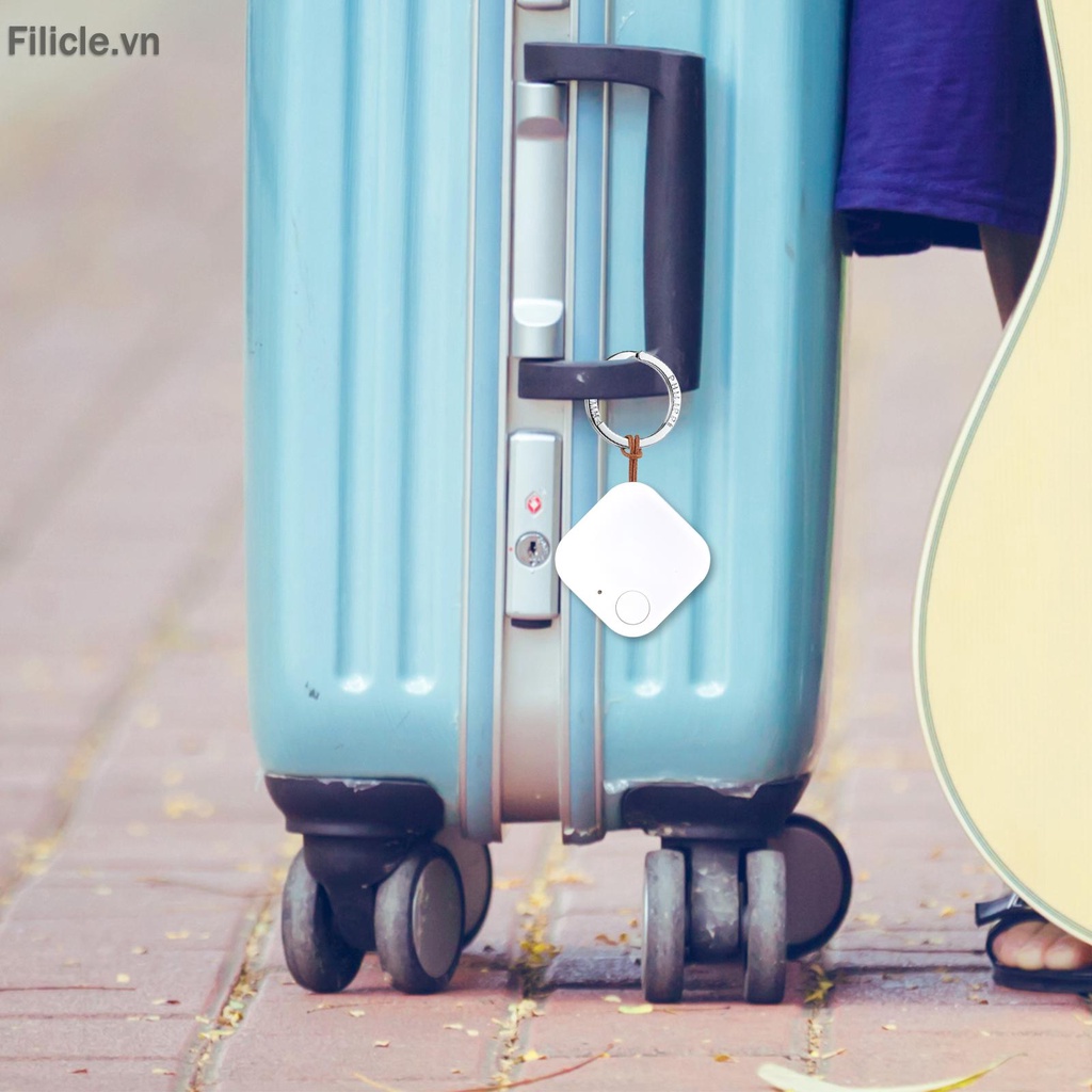 Thiết bị định vị theo dõi tương thích bluetooth tìm kiếm ví/thú cưng/chìa khóa