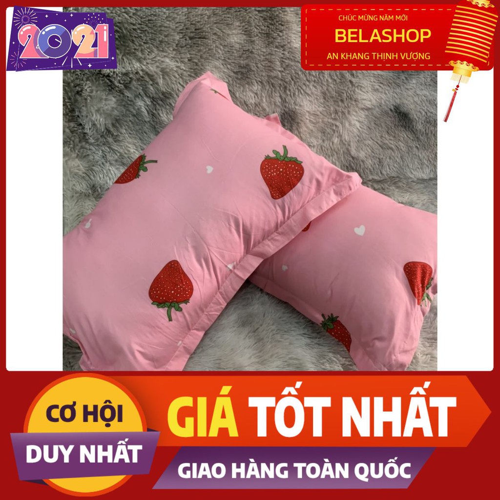 Free ship-Xả kho cắt lỗ]Combo 2 áo gối nằm cotton poly,45x65cm-40x60cm sẵn hàng tại tp hcm-Mã hàng AG1020