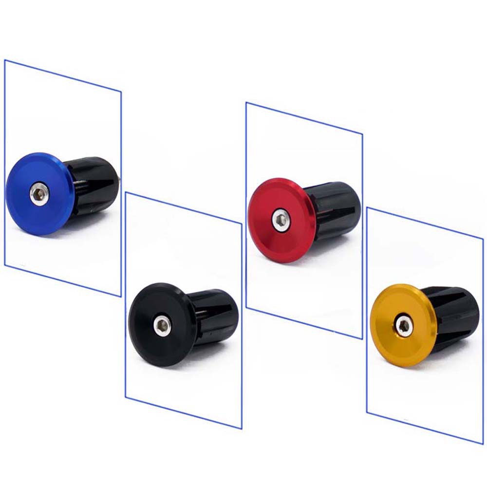 1 Cặp Nắp Đậy Tay Cầm Xe Đạp Bằng Hợp Kim Nhôm Nhiều Màu