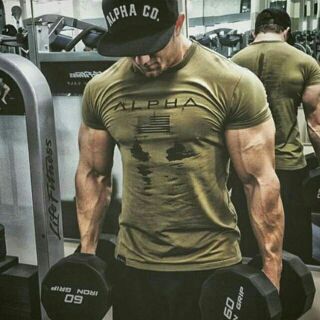 Áo nam tập Gym ALPHA