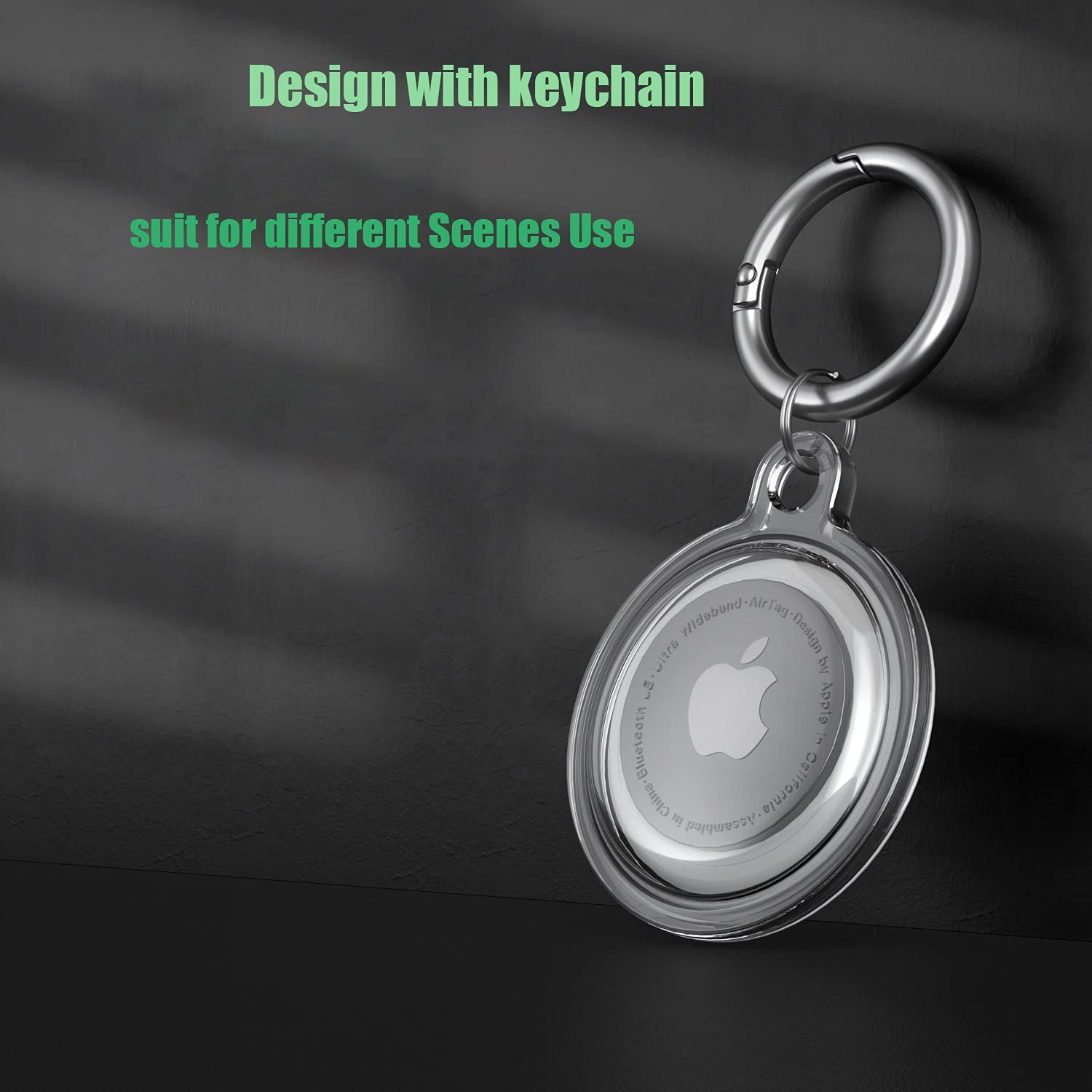 TPU Protective Case For Airtag Cover Hangable Keychain Locator Tracker Cover For airtags Case | BigBuy360 - bigbuy360.vn