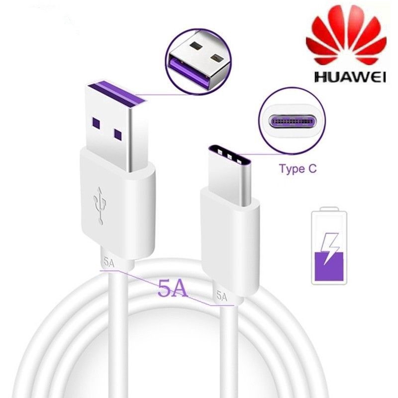 Dây cáp USB chính hãng Huawei 5A Type C cho P10 Mate9 P20