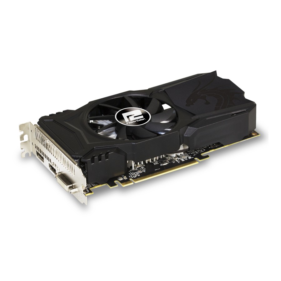 Card VGA RX 560 4G DDR5 Power Color 1 Fan