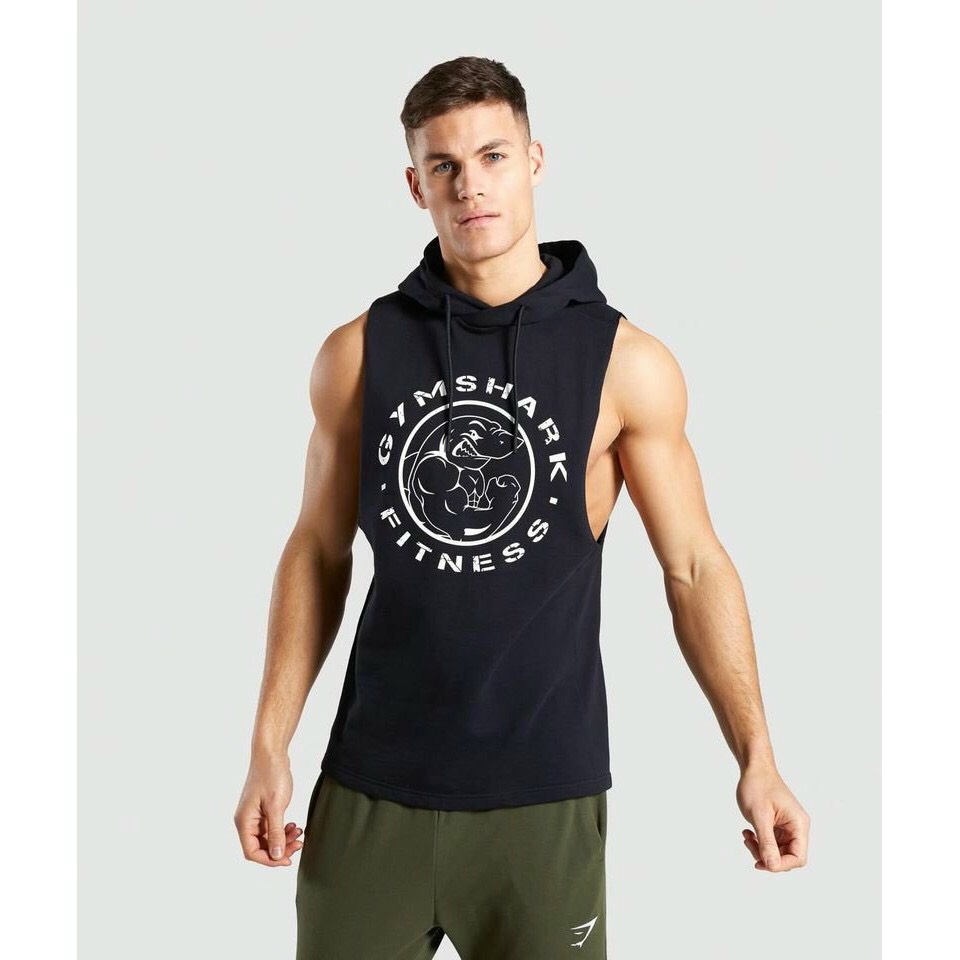 GymShar Áo Ba Lỗ Có Mũ tập thể hình from thể hình,Áo Ba lỗ tập Gym,video shop làm thực tế