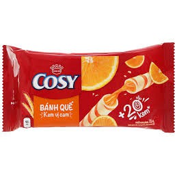 Bánh quế Cosy gói 132g (đủ vị socola, dâu, phô mai, lá dứa)