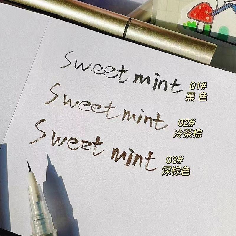 Bút Kẻ Mắt 0.001mm Làm Sáng Chống Thấm Nước Và Mồ Hôi Lâu Trôi Màu Sắc Đẹp Mắt