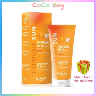 [ Hàng Air+Bill ]  Kem Chống Nắng Farmona Sun Face Cream Oil Free Spf50 Cho Da Dầu Mụn hàng nội địa balan