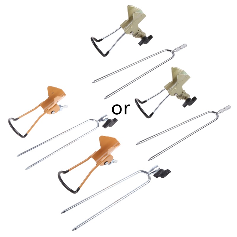 Set 2 Giá Đỡ Cần Câu Cá Ngân Hàng Tùy Chỉnh Tiện Dụng