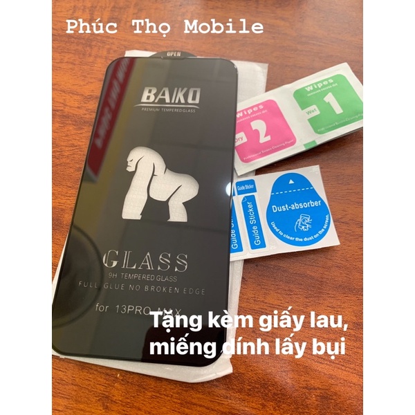 Miếng dán màn hình BAIKO cho iPhone 6  6S đến 13ProMax
