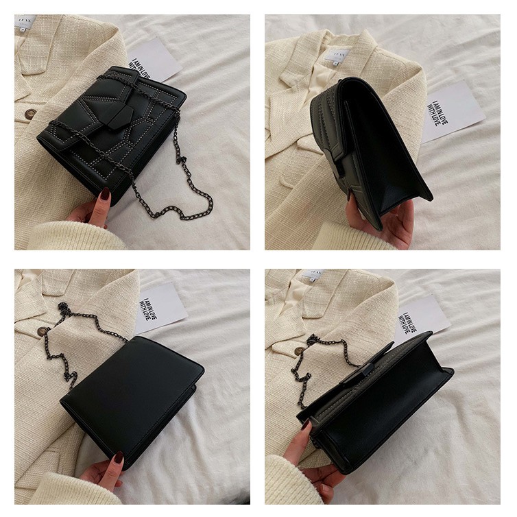 Túi đeo chéo nữ nhiều ngăn đi chơi mini da mềm cá tính giá rẻ