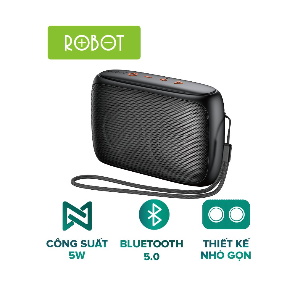 Loa Bluetooth Mini ROBOT RB110 Công Suất 5W Hỗ Trợ Kết Nối USB/Thẻ Nhớ |  Shopee Việt Nam