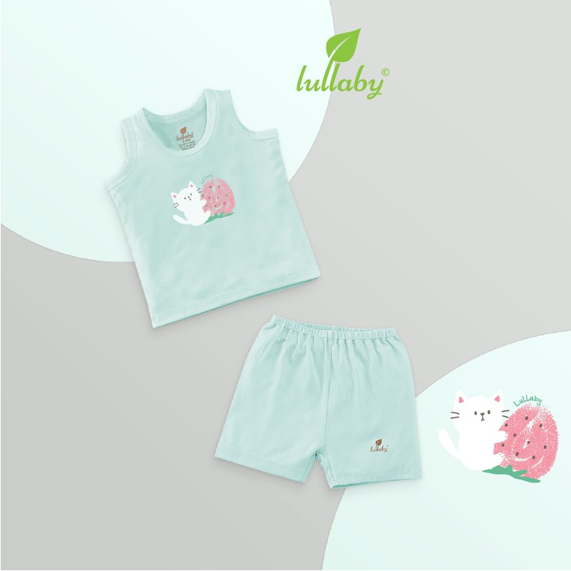 Lullaby Bộ quần áo ba lỗ Nh653P BST Xuân hè