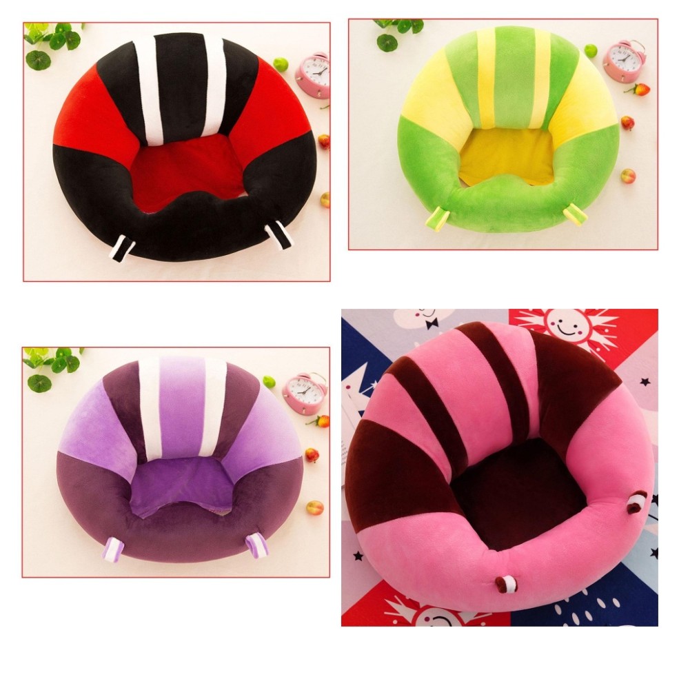 Ghế Sofa Cho Bé Tập Ngồi Họa Tiết Nhiều Màu Lót Gòn Dày Bảo Vệ Bé Khi Ngã | BigBuy360 - bigbuy360.vn