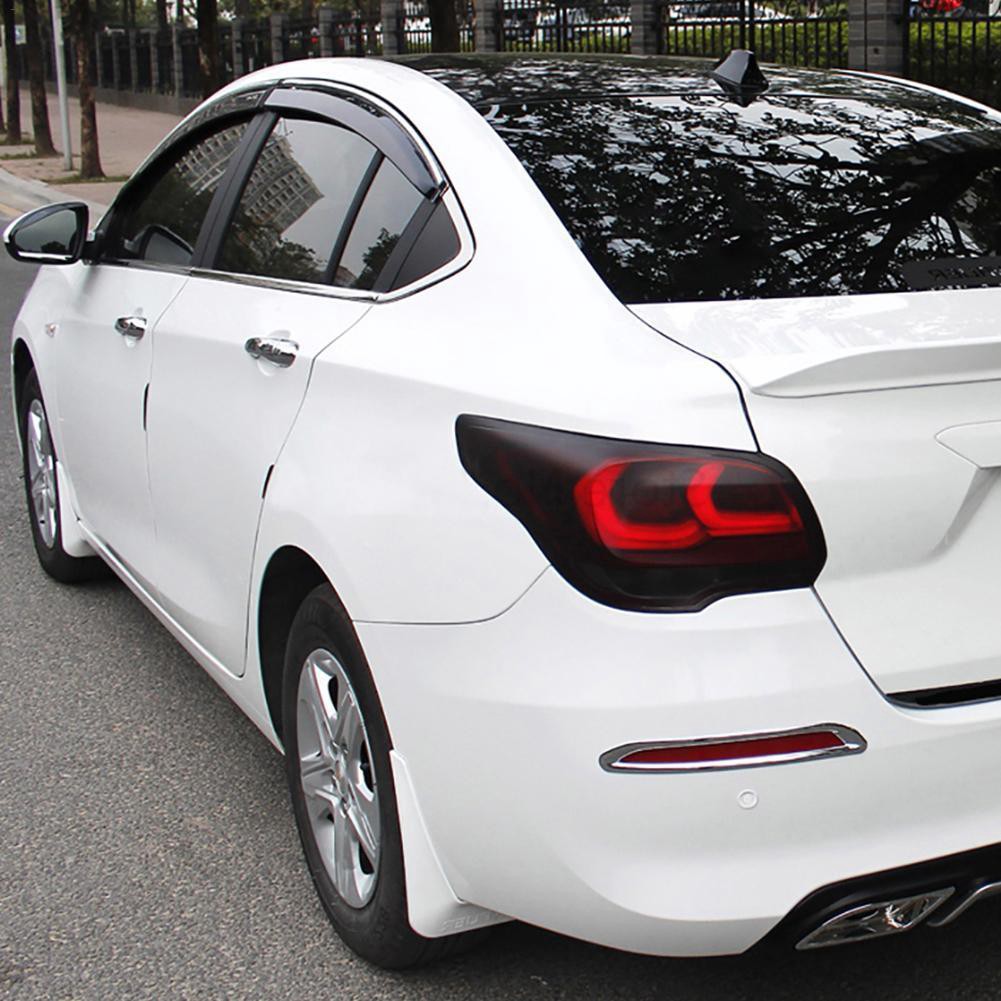 Phim Dán Đèn Pha Xe Hơi Màu Đen Nhám Kích Thước 30x150cm Tiện Dụng